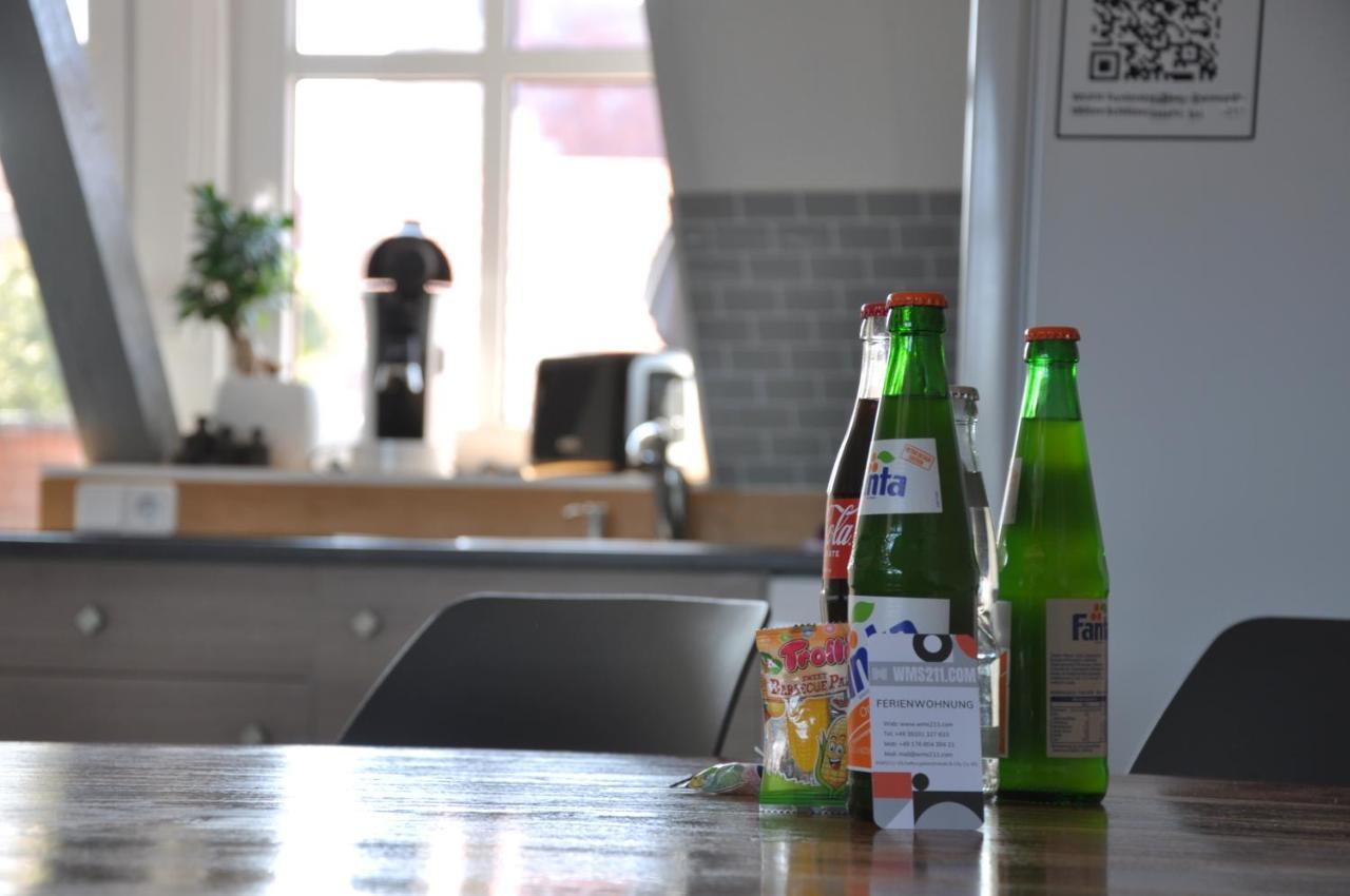 Grosses Offenes Loft Oder Kleine Gemuetliche Wohnung Mit Balkon Wolmirstedt Zewnętrze zdjęcie